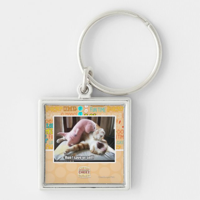 Llavero ¡Funcionamiento! ¡Ahorre al uno mismo del ur! (Frente)