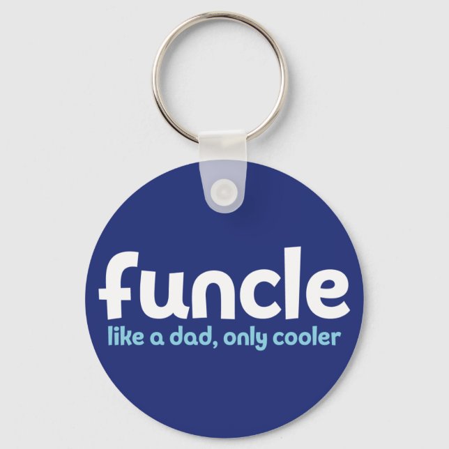 Llavero Funcle. Como un papá, sólo Cooler. (Anverso)