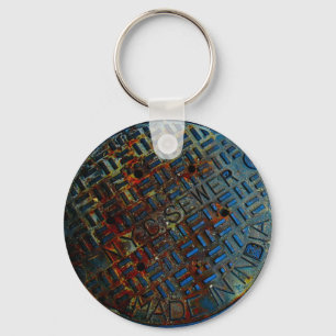Llavero Funda de alcantarillado de NYC