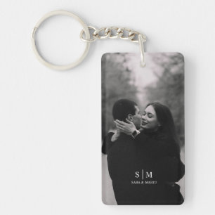 Llavero Funda para iPhone con foto de pareja personalizada