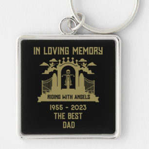 Llavero Funeral de moto en memoria
