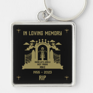 Llavero Funeral de moto en memoria