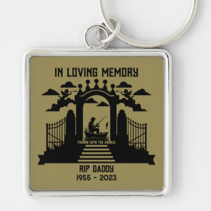 Llavero Funeral de pesca en memoria