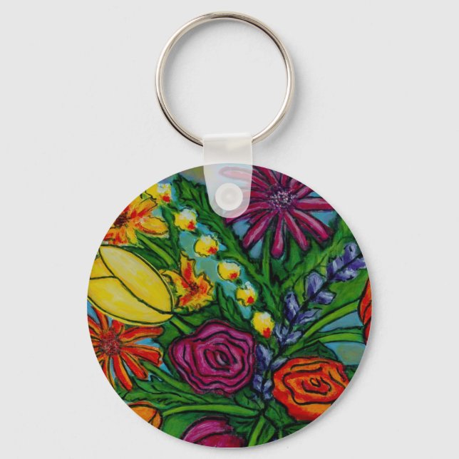 Llavero Funky Bouquet Key Chain (Anverso)