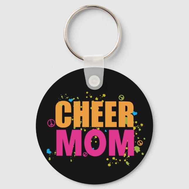 Llavero Funky Cheer Mom Keychain (Anverso)