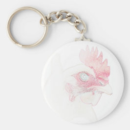 Llavero Funky Chicken Hen Rooster Head