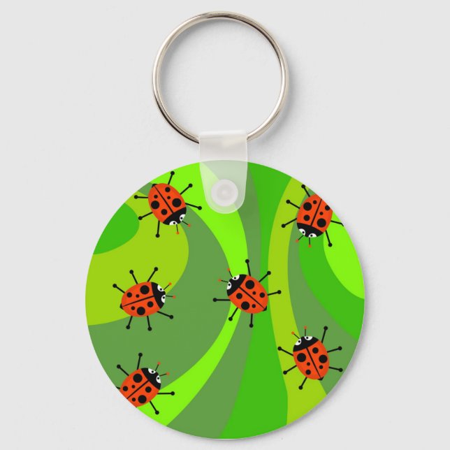 Llavero Funky Ladybugs (Anverso)