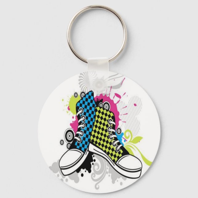 Llavero Funky Shoes Keychain (Anverso)