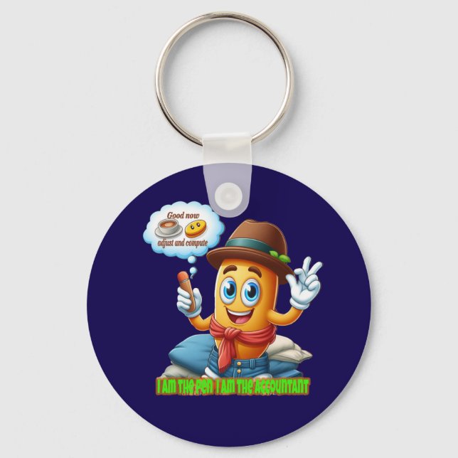 Llavero Funny Accountant (Anverso)