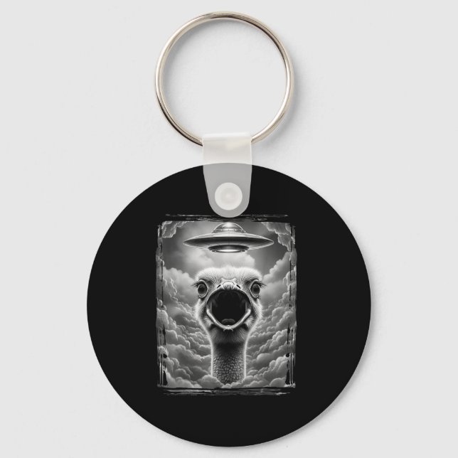 Llavero Funny Alien Turkey Ufo Selfie Thanksgiving Men Wom (Anverso)