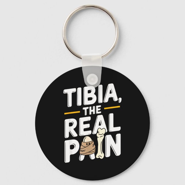 Llavero Funny Anatomy Going Tibia Okay Broken Leg Gift For (Anverso)