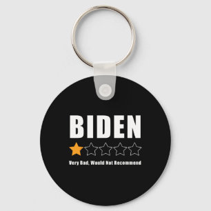Llavero Funny anti Biden pro Trump 1 estrella rindiendo el