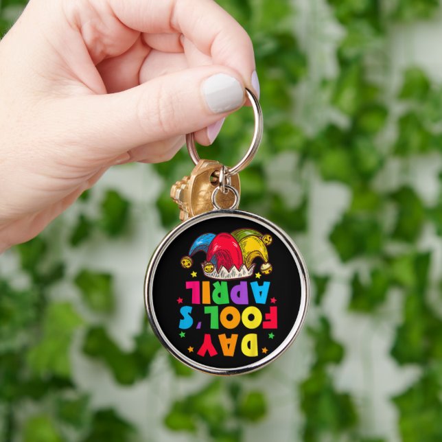 Llavero Funny April Fool's Day Pranks Kit 1st April Jokes (Mano)