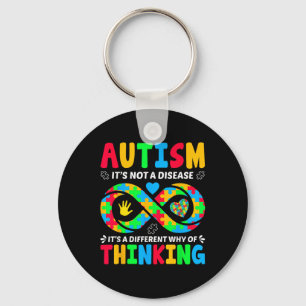 Llavero Funny autismo Conciencia Apoyo a la Austria