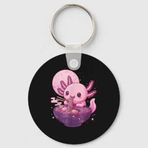 Llavero Funny Axolotl Noodle Anime Kawaii Axolotl Comating