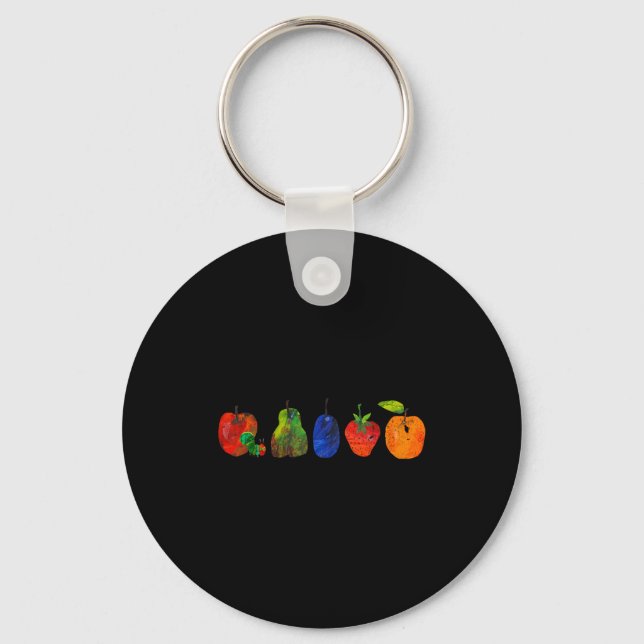Llavero Funny Back To School Cute Hungry Lover Fruits Teac (Anverso)