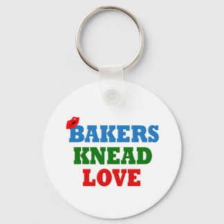 Llavero Funny Bakers Need (Knead) Love