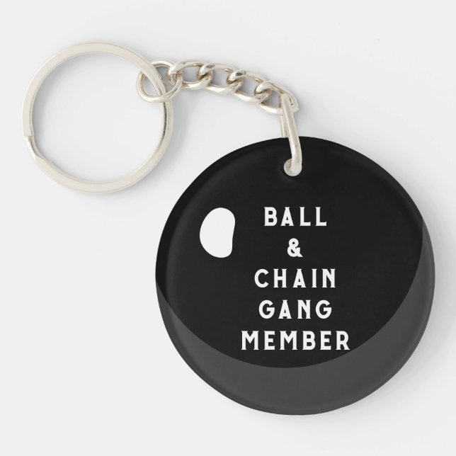 Llavero Funny Ball & Chain (Frente)