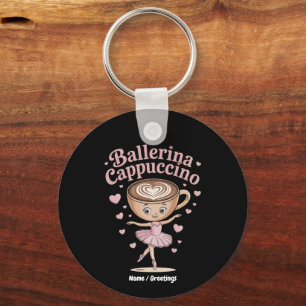 Llavero Funny Ballerina Cappuccina Italiana Brainrot Meme