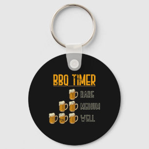 Llavero Funny Bbq Chef Smoke Meat Craft Beer Regalo Barbac