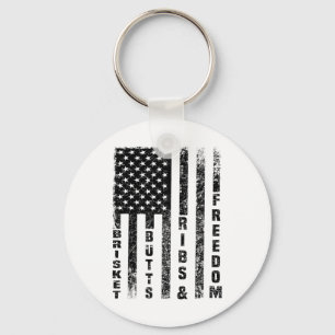 Llavero Funny Bbq Funny Brisket Butters Ribs And Freedom B