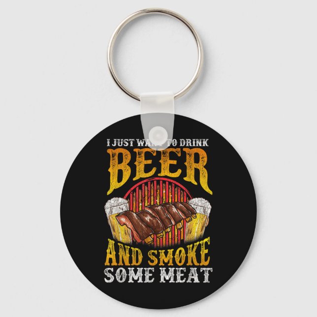 Llavero Funny Bbq Griller Dad Bbq Men Mebe Barbeque (Anverso)