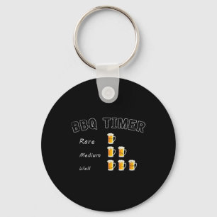 Llavero Funny Bbq Smoak Steak Beer Barbacoa Regalo