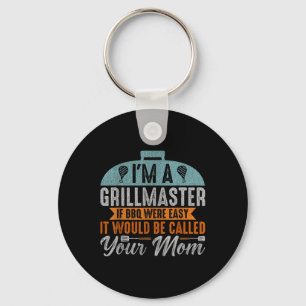 Llavero Funny Bbq Smoker Soy Un Grillmaster Gritando Mas