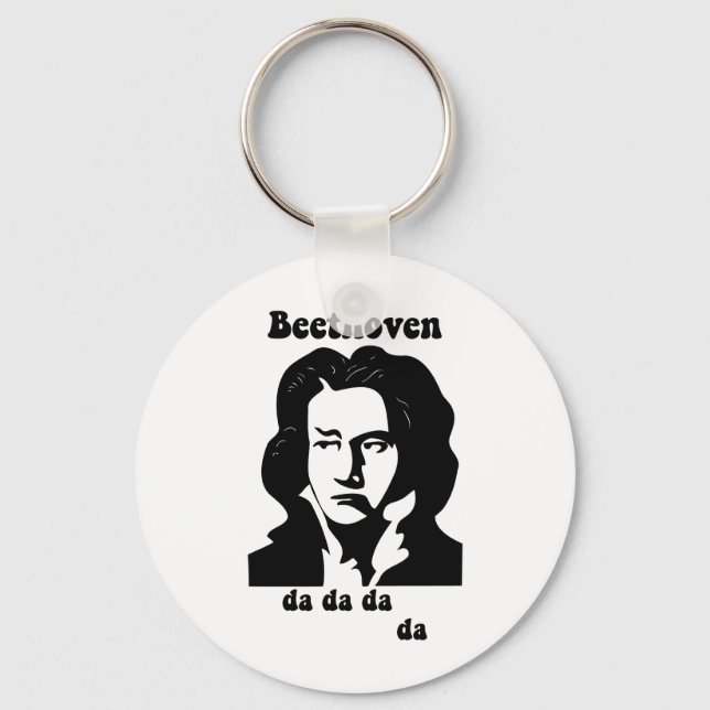 Llavero Funny Beethoven (Anverso)