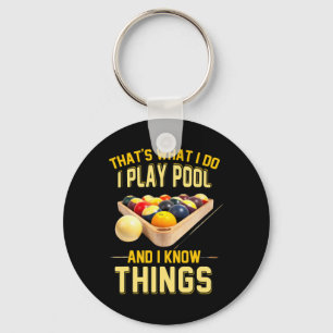 Llavero Funny Billards Camisetas Para Hombres