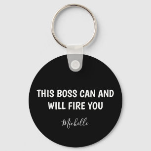 Llavero Funny Boss Personalizado