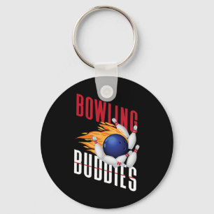 Llavero Funny Bowling Besties amigos boliche Buddies