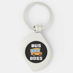Llavero Funny Bus Boss School Bus Driver