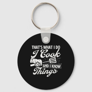 Llavero Funny Camisetas De Bbq Eso Lo Que Hago Y Lo Sé