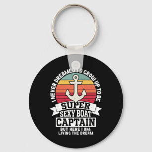 Llavero Funny Capitán De Barco Camisetas Para Hombres Muje
