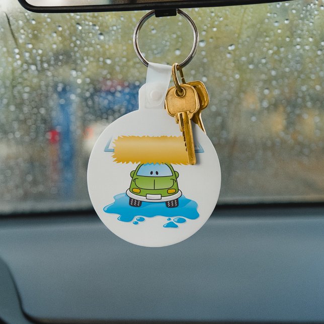 Llavero Funny Car In A Car Wash Keychain (Subido por el creador)