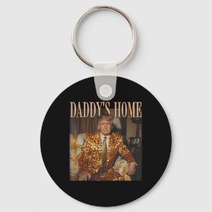 Llavero Funny casa de Trump Leopard Daddys, Trump 2024