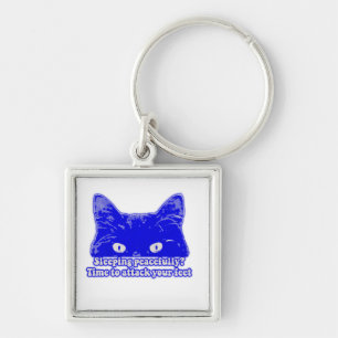 Llavero Funny cat meme for kitten owners and lovers