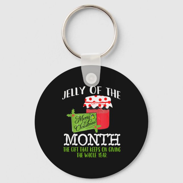 Llavero Funny Christmas Shirt - Jelly Of The Month Club T  (Anverso)