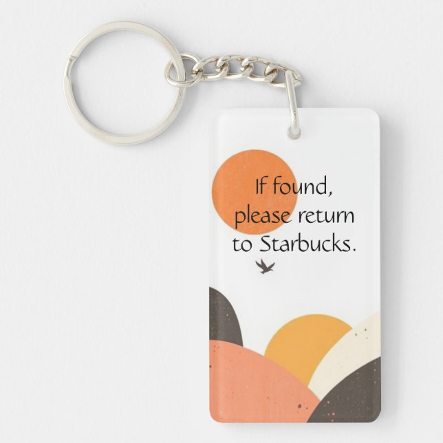 Llavero Funny Coffee Lover Keychain (Frente)