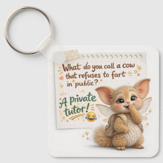 Llavero Funny Cow Dad Joke