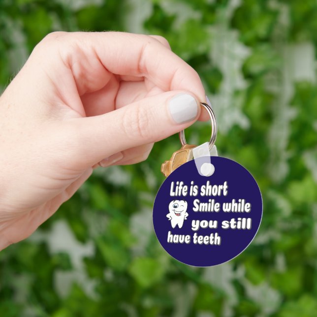 Llavero Funny Dental Quote (Mano)