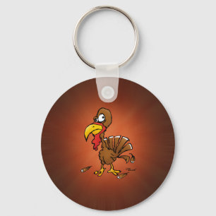 Llavero Funny Derp Turkey Personalizado