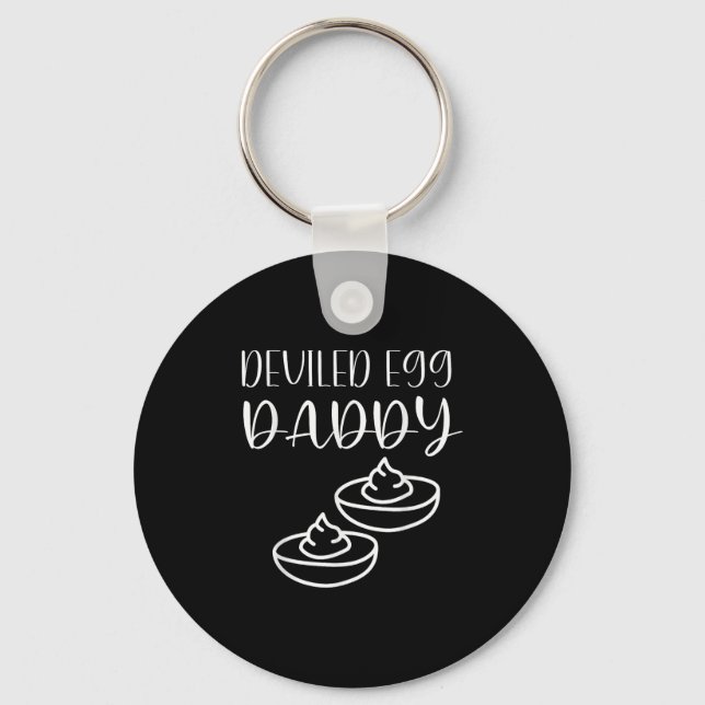 Llavero Funny Deviled Egg Daddy  (Anverso)