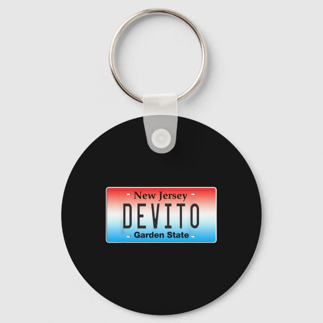 Llavero Funny Devito New Jersey Italian American Nj Cutlet (Anverso)