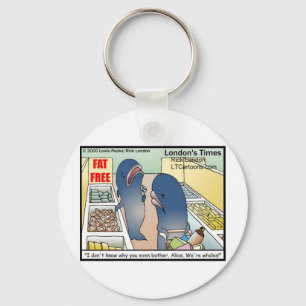 Llavero Funny Dieting Whales Tees Mugs Cards & Gifts
