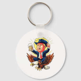 Llavero Funny Donald Trump 2024 retrotrae a Estados Unidos
