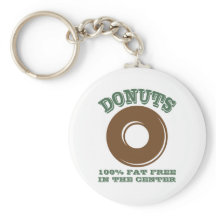 Funny Donut Keychain