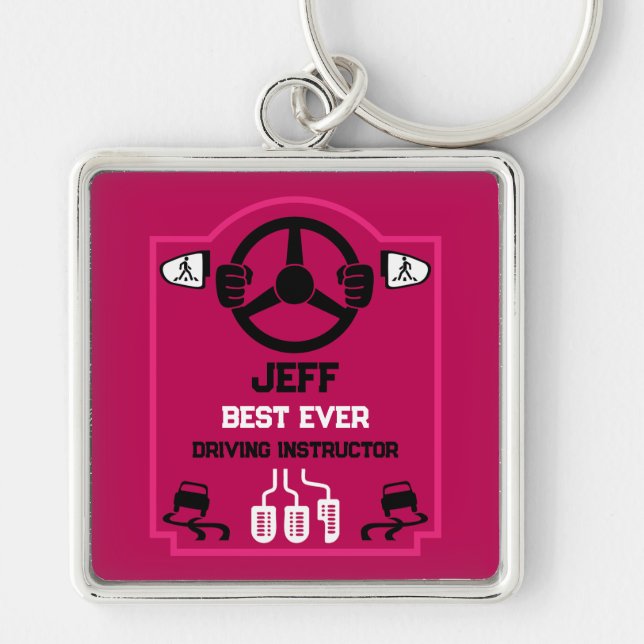 Llavero Funny Driving Instructor Gift (Frente)