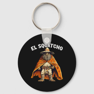 Llavero Funny El Squatcho - Western Mexican Bigfoot Sasqua